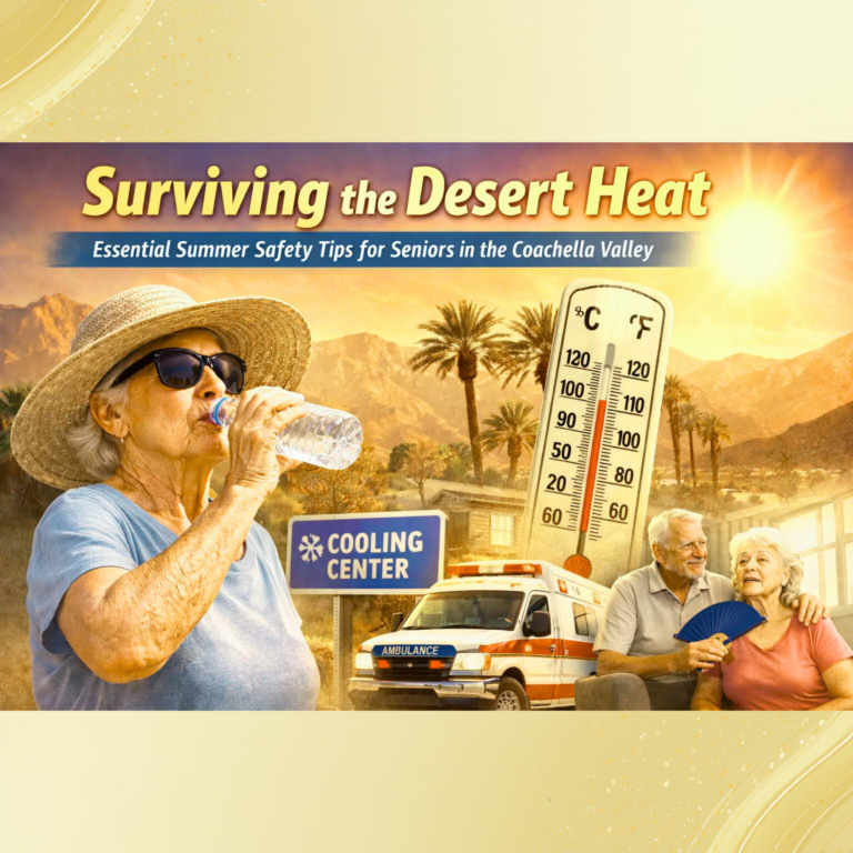 Surviving the Desert Heat: Essential Summer Safety Tips for Seniors in the Coachella Valley